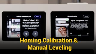 U1 Video Guide Home Calibration & Manual Leveling