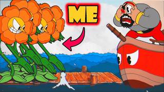 Cagney Carnation Army Destroyed All Cuphead Bosses !!