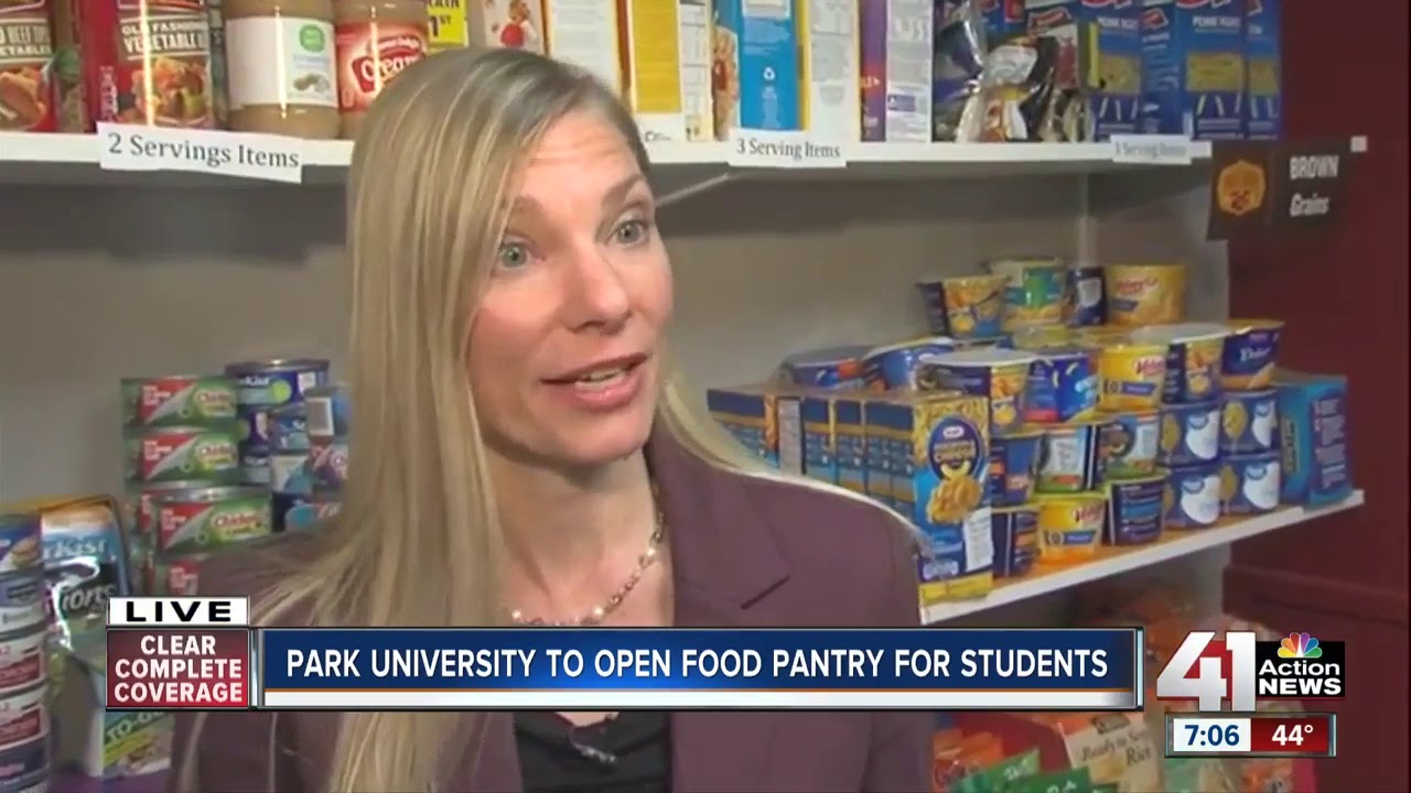 Park University opens food pantry for students YouTube