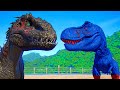 Dinosaurs Breakout - Godzilla Vs Superman T-REX, Batman Indoraptor, Dracodentitan Jurassic World