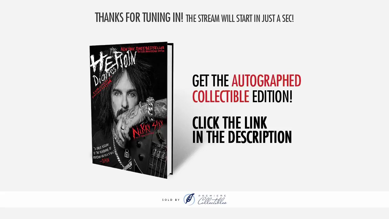 Nikki Sixx The Heroin Diaries Digital Signing With Dean Delra