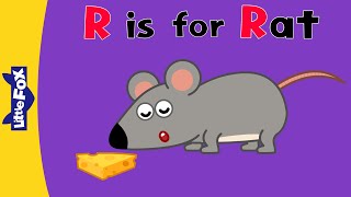 r is rat phonics kindergarten alphabet sounds songs learn