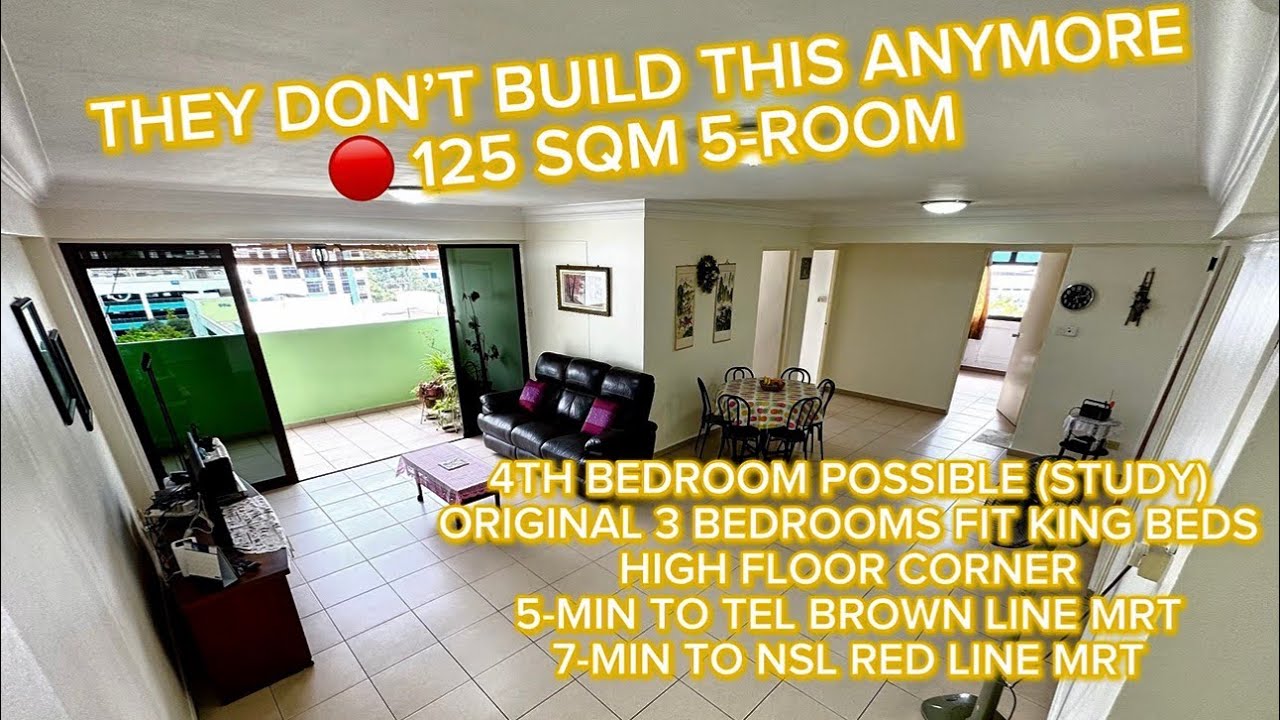 For Sale — 5-Room Flat @ 515 Woodlands Drive 14