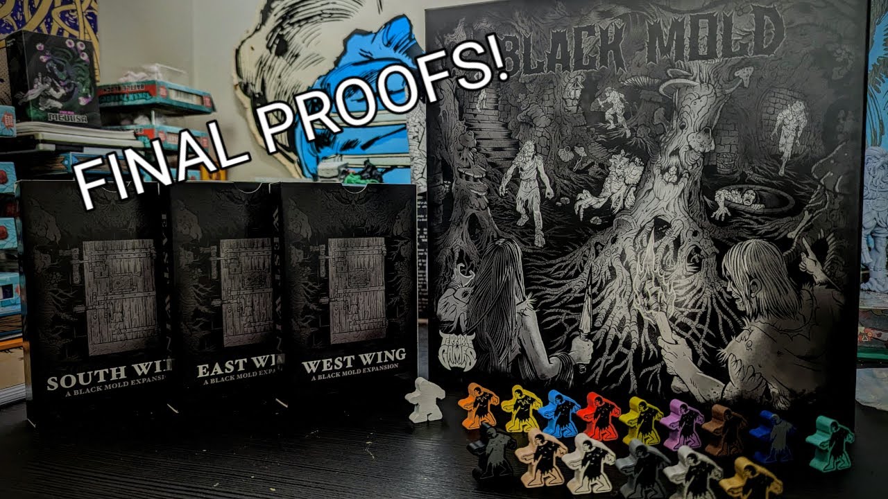 Black mold final proof UNBOXING!!