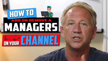 How To Add or Remove A Manager For Your YouTube Channel