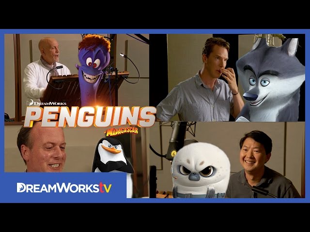 Behind the Scenes With The Cast: Cumberbatch, Malkovich and MORE! | PENGUINS OF MADAGASCAR class=