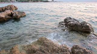 Turkey travel, near Aegean Sea(Ege Denizi). Binaural sound.