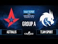 CS:GO - Astralis vs. Team Spirit [Dust2] Map 3 - IEM Katowice 2021 - Group A