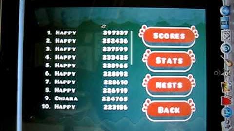 Tiny Wings Highscore 297k  Nest x28  ohne Hack!!  auf iPod