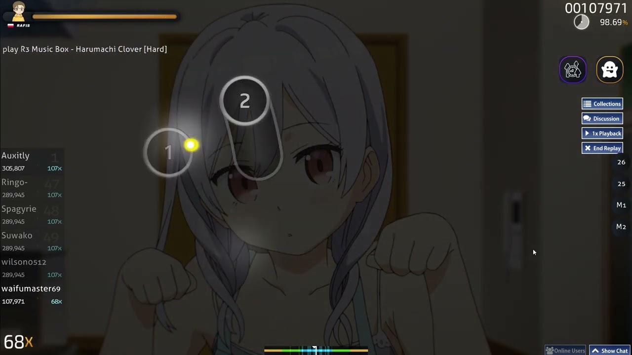 [Osu!] How does this map worth 66PP!! Literally broken easiest farm map!!
