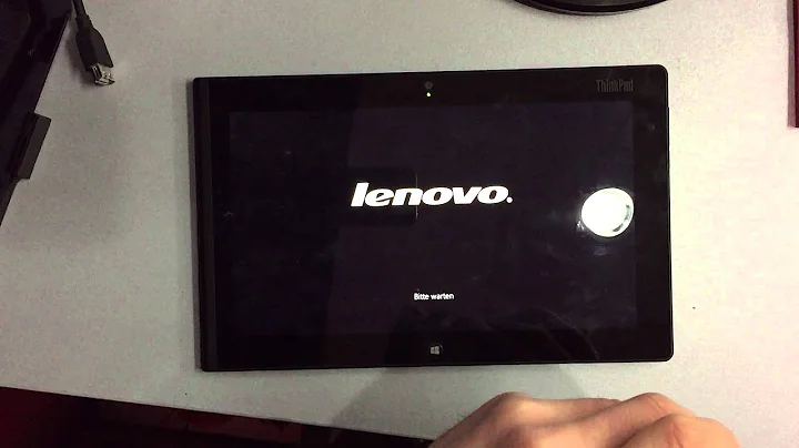 How to put Lenovo ThinkPad Tab Windows 8 on Advanced Recovery