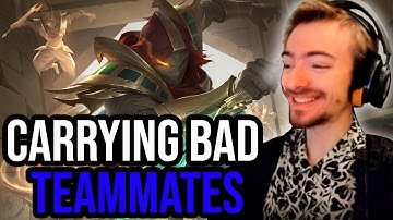 THIS IS HOW THE RANK 1 PYKE CARRIES BAD TEAMMATES