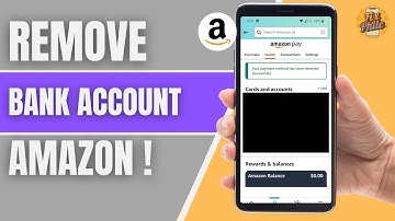 How to Remove a Bank Account from Amazon (Payment Method Delete)