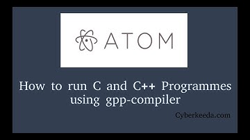 How to run C and C++ codes within Atom