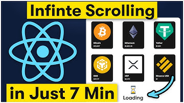 React Infinite Scroll zoals YouTube, Instagram | met animatie