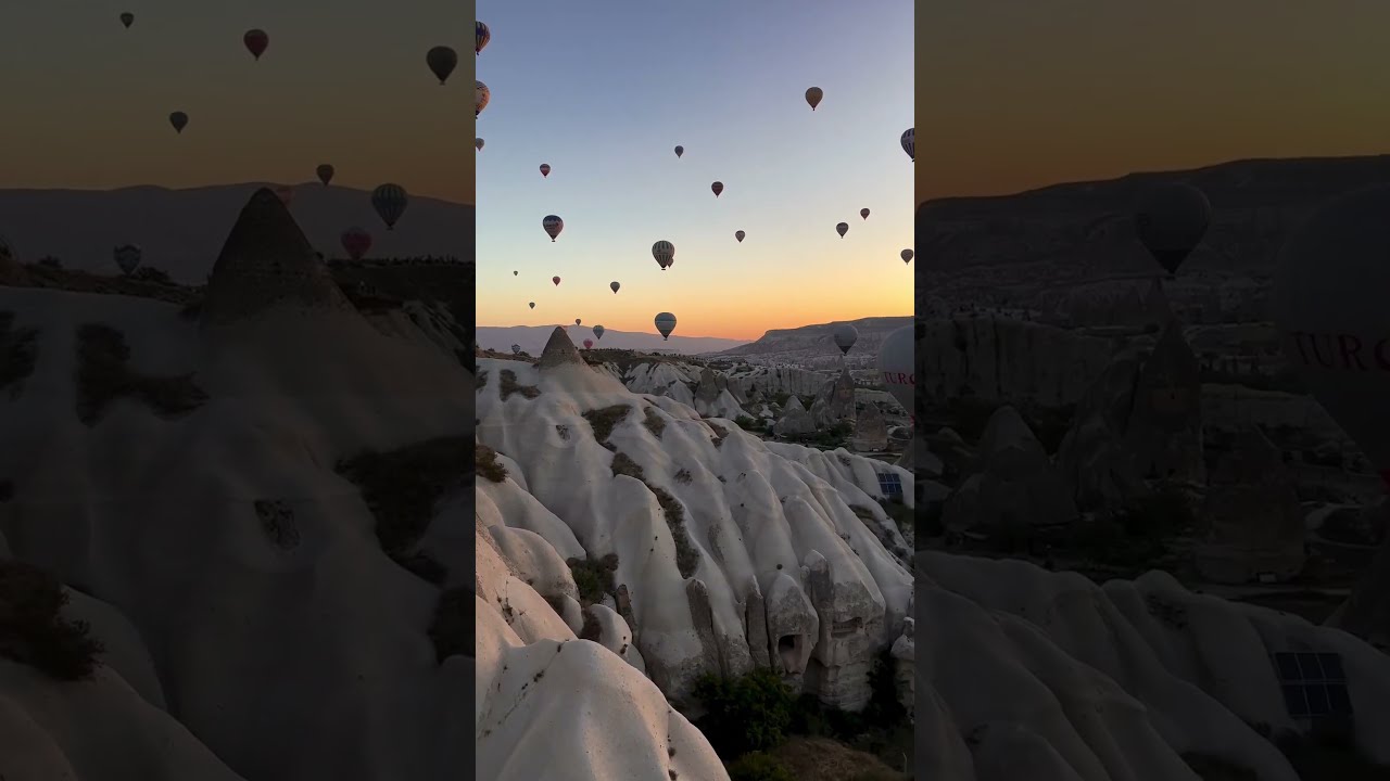 Hot air balloons are flying all year 