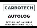 Carbotech sawmill log handling arbec st roch