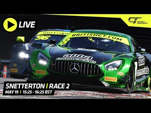 Race 2 - Snetterton - British GT 2019 - LIVE