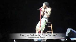 Lil Wayne - How To Love (Live Concert Performance)