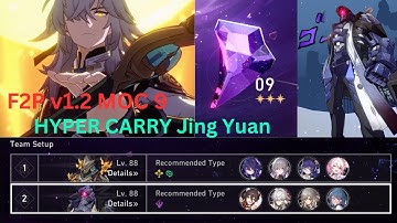 [MoC 9] 1.2 Memory of Chaos 9 Guide - Perfect 3 Stars! [Honkai: Star Rail]