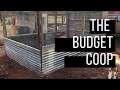 Building a budget chicken coop