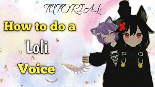 How to sound like a Loli | voice tutorial