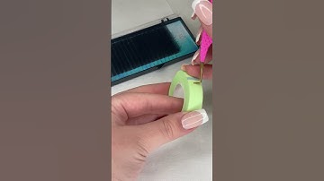Lash tape hack! #lashextensions #lashhack #lashtips