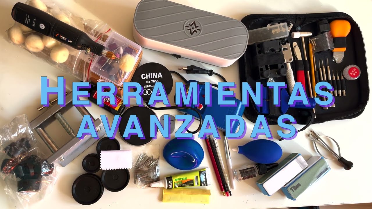 Herramientas avanzadas de relojero 🔧 | Restauración y precisión