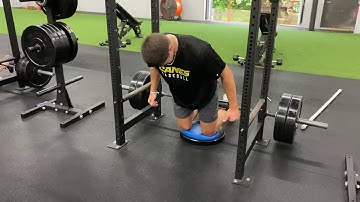 90 Degree Nordic Hamstring Curls