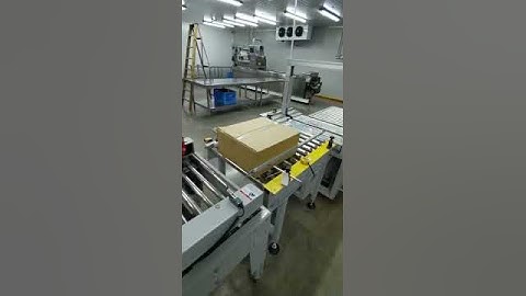 Hua Lian XFK-2 Auto Carton Sealing & Strapping Machine