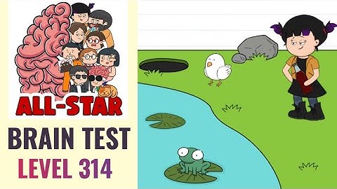 Brain Test All Star Level 314 | That frog wants to fly | Walkthrough