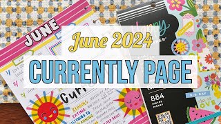 June 2024 Currently Page Plan With Me + Big Life Update! Classic Happy Planner