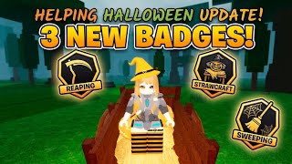 Helping halloween 🎃 #roblox #99nightintheforest