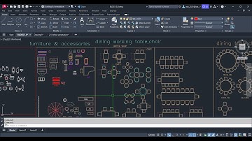 AutoCAD 2024 การสร้างบล็อก block ไว้ใช้งาน