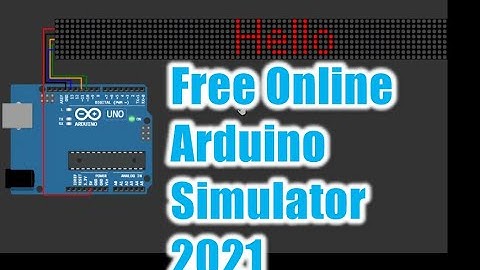Best Free Arduino Simulator (2021) - MD Parola - Scrollable FastLED text Examples