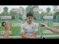 Interview: Obed Vargas speaks to media
