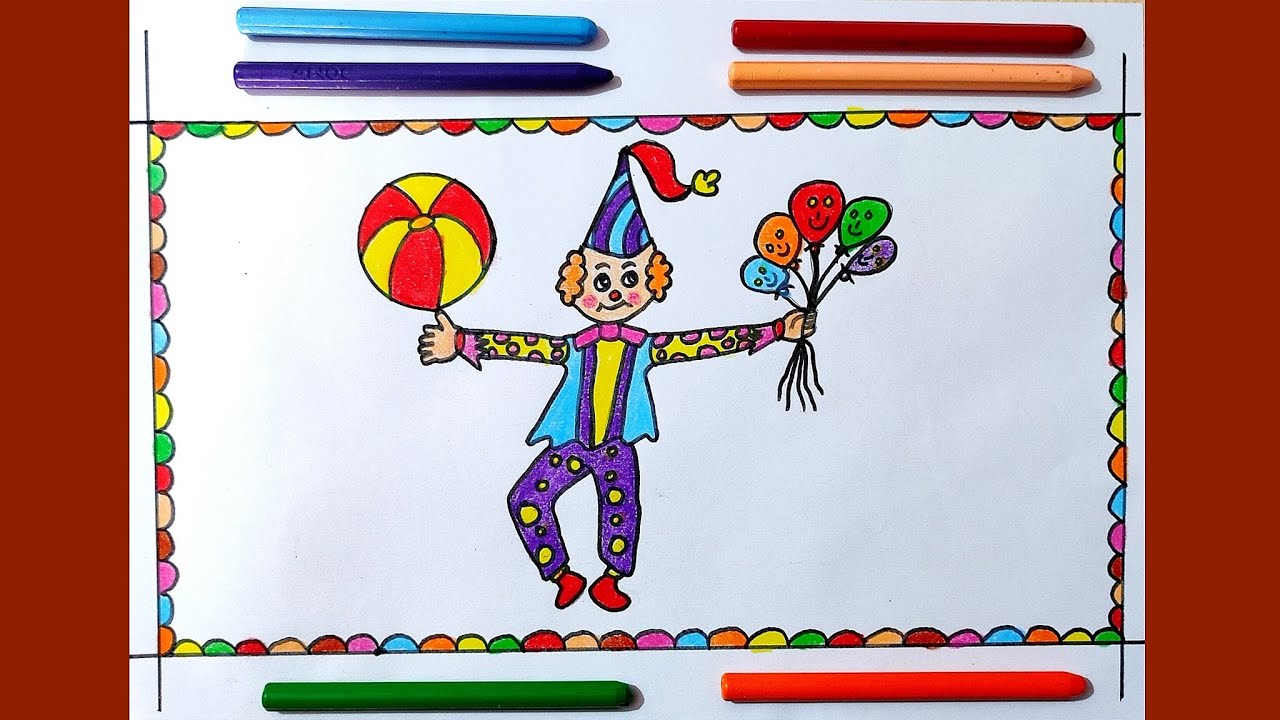 How to Draw Joker | Joker Drawing for Beginners | Easy Step by Step Joker Drawing 🤡