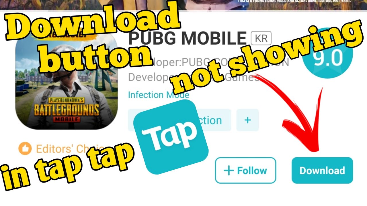 Why download button is not showing in tap tap app YouTube