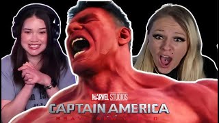 MARVEL FANS REACT TO CAPTAIN AMERICA BRAVE NEW WORLD TRAILER | FAN REACTION | MCU | RED HULK | D23
