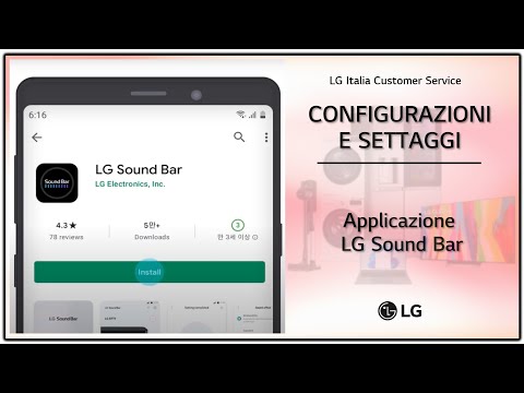 LG TV | Setting up and using the LG Sound Bar Application - YouTube