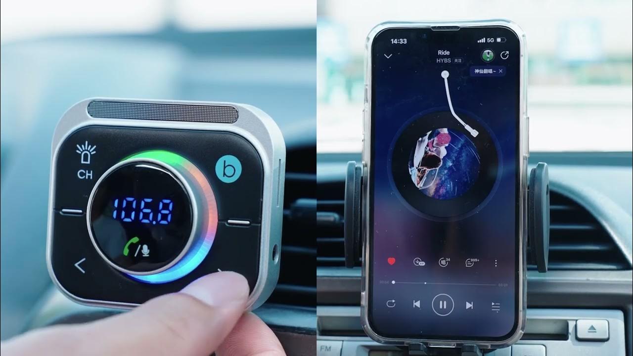 JOYROOM JRCL18 30W Car Wireless FM Transmitter Car Charger YouTube