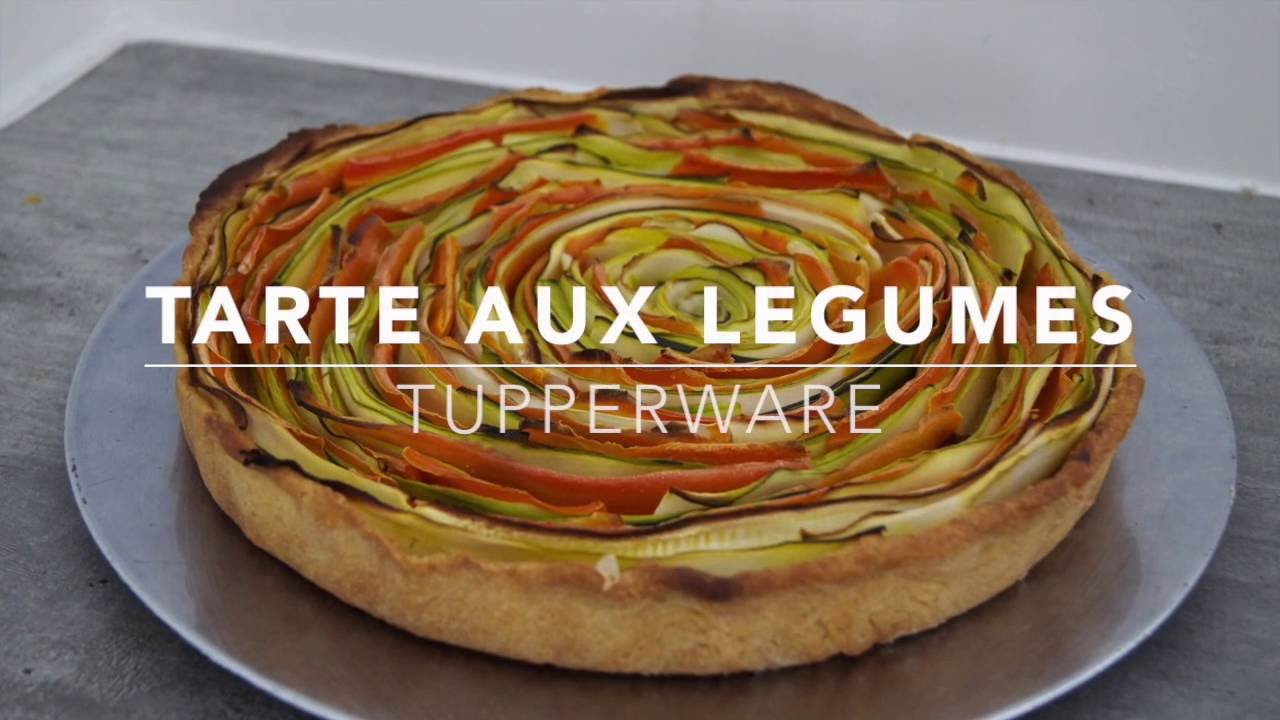 Recette Tupperware : tarte aux légumes