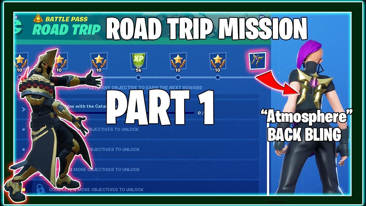 Road Trip Mission, Challenges Guide, Fortnite Season 10 (Stop Signs and Stone Head Locations)
