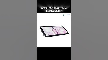 Ultra-Thin Snap Frame LED Light Box #shorts #lightbox #advertising