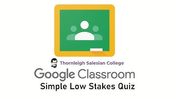 10. Simple Low Stakes Quiz - no feedback.