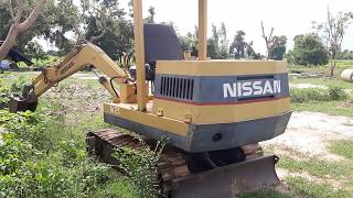 พึ่งเคยเจอ  ลูกรถขุด NISSAN N21 MINI EXCAVATOR EP.5398