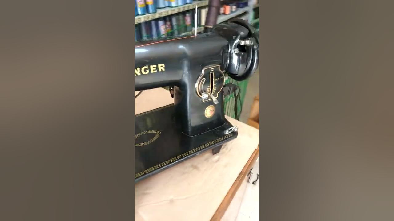 Antigua Maquina De Coser Singer 191r 21