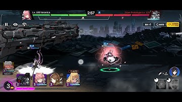 [Counter:Side Global] Challenge 4-4 | Veronica run | 3 stars