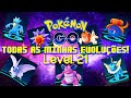 POKÉMON GO TODAS AS MINHAS EVOLUÇÕES! LEVEL 21