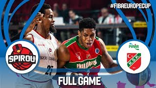 Spirou Basket (BEL) v Pinar Karsiyaka (TUR) - Full Game - Gameday 1 - FIBA Europe Cup 2018